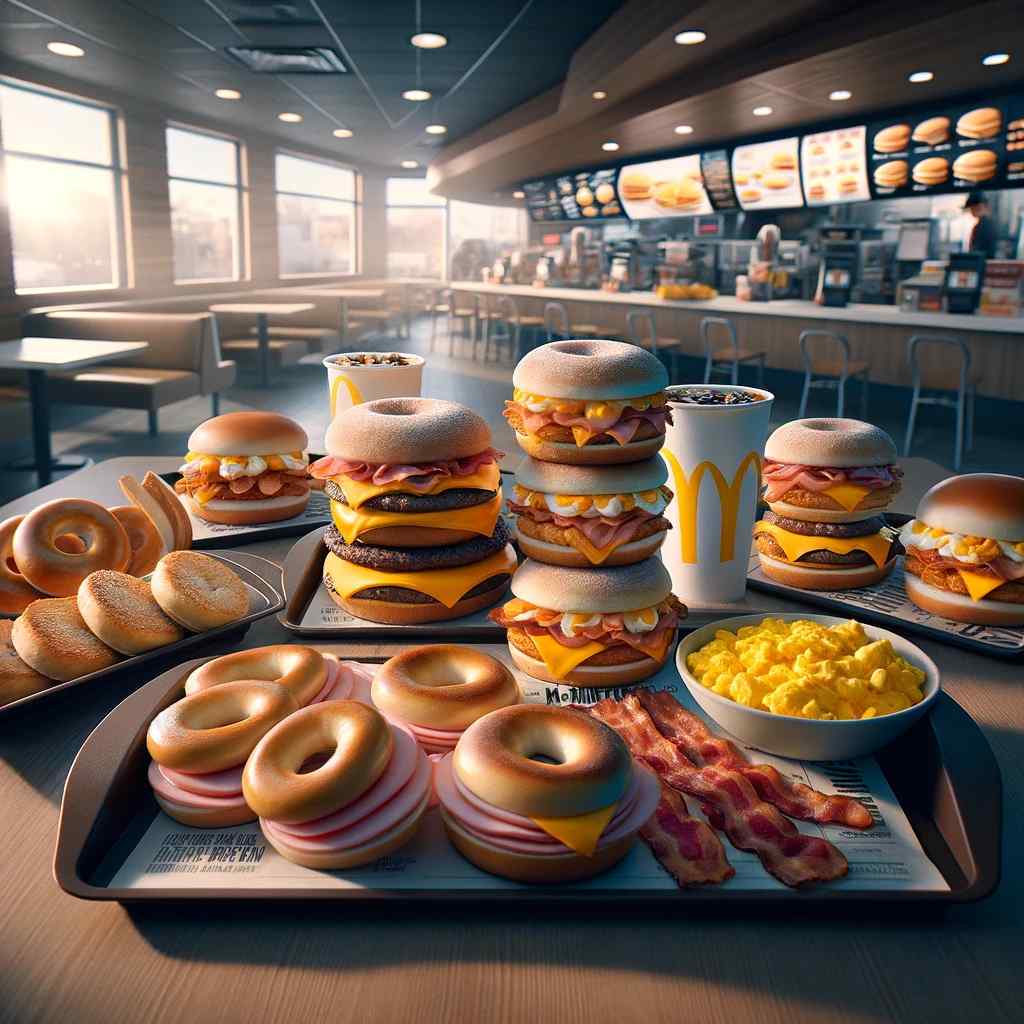 Was kann man bei McDonalds zum Frühstück bestellen