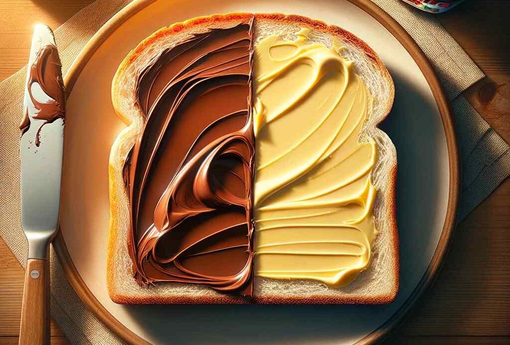 Nutella mit oder ohne Butter - wie ist es richtig