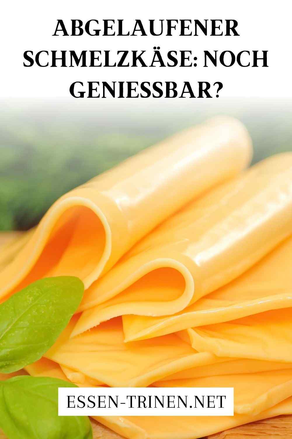 Schmelzkäse ist abgelaufen kann man ihn noch genießen?