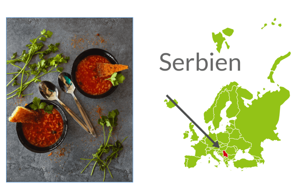 Serbische Bohnensuppe mit Dosenbohnen - Rezept &amp; Anleitung