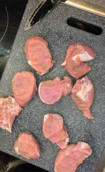 Schweinefilet anbraten und später fertig garen - Anleitung