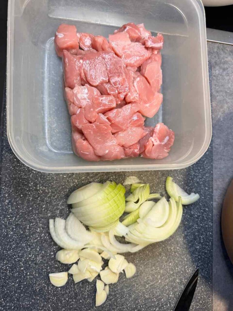 Fleisch mit Zwiebeln zart machen Test